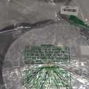 Blulu 9 Pcs Silver Mirror Wall Decor Metal Round Home Art Decor Decorative Modern Circle Mirror Wall Art Sculpture Hanging Decorations for Home Living Room Office