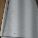 Lufeiya Small White Desk with Drawers for Bedroom, 40 Inch Kids Girls Study Desks, Reversible Computer Writing Nail Table with Fabric Drawer for Small Spaces Home Office Manicure