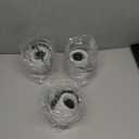 3-Light Pendant Light Fixtures with Clear Glass, Black Hanging Light Fixture for Ceiling, Adjustable Kitchen Island Light for Dinning Room, Bedroom,Hallway, E26 Base, Bulbs Not Included