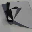 Simply Genius Cutting Board Set - 8-Pack Gray, 4 Large (11.5" x 15") & 4 Small (8" x 11") - Plastic Cutting Boards for Kitchen - Flexible Mats with Textured Grip Backing & Dishwasher Safe