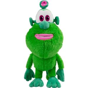 Booba Official Alien Plush  12" Soft Stuffed Space Creature Toy  Fun Gift for Kids & Toddlers  Collectible Cartoon Character Plush from Popular Animated TV Show  Birthday or Holiday Present