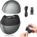 3 in 1 Automatic Electric Nail Clipper, 2026 Upgraded Electric Nail Clipper, Automatic Nail Trimmer with Light and Nail Scraps Storage, Electric Toenail Clippers for Seniors Adults (Gray)