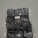 Crew Socks for Women & Men, 6 Pair Cute Cotton Casual Calf Socks Breathable Soft Above Ankle Socks, Size 5-10 (Black)