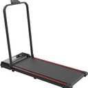 Small and Mini Folding Silent Electric Indoor Walking Machine for Home Use, a Fitness Equipment for Flat Treadmill