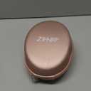 ZIHNIC Bluetooth Headphones Over-Ear, Foldable Wireless and Wired Stereo Headset Micro SD/TF, FM for Cell Phone,PC,Soft Earmuffs &Light Weight for Prolonged Wearing(Rose Gold)