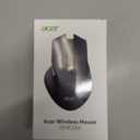 acer Wireless Mouse for Laptop, 2.4GHz Computer Mouse 3 Adjustable DPI Office Cordless USB Mice with USBA Receiver, 6 Buttons, 1600 DPI, Medium to Large Sized Hands Compatible with PC, Laptop, Desktop (Black)