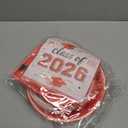 Red Graduation Plates and Napkins 2026, 9 Disposable Paper Plates 7 Dessert Plates, Red Congrats GRAD Class of 2026 Party Supplies Tableware Set for Graduation Party Decorations Serve 50 Guests