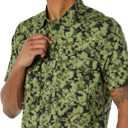 Amazon Essentials Men's Standard-Fit Short-Sleeve Two-Pocket Utility Shirt (Previously Goodthreads) (L)