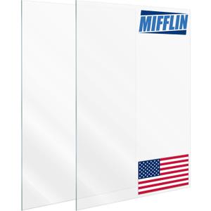 MIFFLIN-USA - Picture Frame Glass Replacement Sheets - 4x6 inch, Crystal Clear, 3 Pack - 8 by 10 Real High Definition Photo Frame Glass Sheet Cover