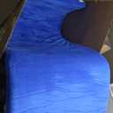 Memory Foam Camping Mattress pad, Comfortable Thick Floor Sleeping Mat for Adults with Waterproof and Non-Slip Bottom, Portable Roll Up Mattress for Sleepover Guest,Cot Mad for Car Camping (Twin XL:80*38*3", Blue)