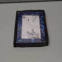 Handicrafts Home 4x6 Navy Blue Picture Frame  Handmade Photo Frame for Home Decor, Coastal Wall Decor, Modern Decor, Christmas & Winter Decor, Rustic Bone Inlay Frames Farmhouse Shelf & Living Room