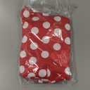 Horaldaily Valentine Tablecloth 5270 Inch Rectangular, Candy Love Hearts Dots ReD Washable Table Cover for Party Picnic Dinner Decor