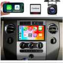 2G 64G Android Car Stereo Radio for Ford Expedition 2006-2017 (Manual A/C) Wireless Carplay Android Auto, 9'' Head Unit Touch Screen with Bluetooth GPS Mirror Link WIFI FM/RDS EQ AHD Backup Camera SWC