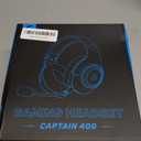 KAPEYDESI Wireless Gaming Headset for PS5, 2.4GHz Gaming Headphones Wireless with Noise Canceling Microphone for PS5, PS4, Fortnite & Call of Duty/FPS Gamers, 40-Hr Battery Gamer Headset for PC, Pink