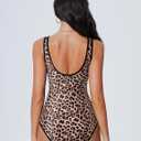 SUUKSESS Women Sexy Tummy Control One Piece Swimsuits High Cut Bathing Suit 2026 (Black, M)