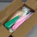 18 Colors Decoden Cream Kit Fake Whipped Cream Glue Clay 100ml Rainbow Cream DIY Making Art Craft Kit for Handmade Phone Case Jewelry Accessories,with Plastic Decorating Mouth