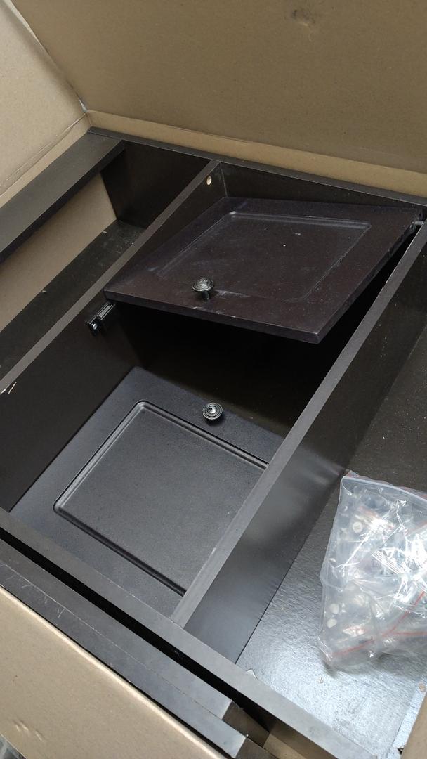 Bathroom Cabinet Wall Mounted, Wood Hanging Cabinets with Doors and Shelves, Medicine Cabinet Over The Toilet 21×27in