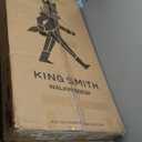 48x24 Inches Whole Piece Electric Standing Desk, Seamless One Piece Height Adjustable Sit to Stand up Desk for Home Office, Ergonomic Computer Workstation, White