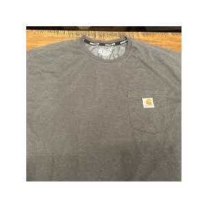 Carhartt Men's 103296 Relaxed Fit Workwear Pocket T-Shirt Grey, Large