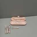 Pink Electric Tooth Brush with Four Bristles, Comes with Case
