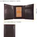 Carhartt Men's Durable Oil Tan Leather Wallets, Available in Multiple Styles