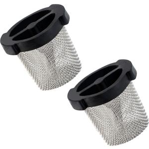 Canamax [Upgraded 2025] 6-504-00 Universal Wall Fitting and Quick Disconnect Filter Screen - Compatible with Zodiac Polaris 280 380 360 180 165 65 Pool Cleaner - Pack of 2