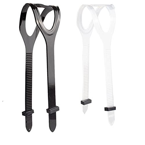 Seabbo Universal Silicone Replacement Mask Strap, Scuba Mask Straps, Head Band Parts Accessories For Diving Swimming Snorkel Frediving 54 x 2 cm, 2 Pack