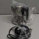 Amazon Basics Electric Kettle with Glass Carafe for Tea and Coffee, Fast Boiling, Auto Shut-Off, Boil-Dry Protection, Temperature Control, Removable Filter, 1 Liter, 1500W, BPA-Free