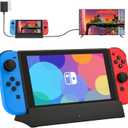 Upgrade TV Docking Station for Switch,Docking Station with 4K 1080P HDMI and USB 3.0 Port,Replacement for Official Switch Dock