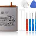 Replacement Battery Compatible with Samsung Galaxy S22 Ultra 5G SM-S908 EB-BS908ABY with Toolkit