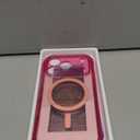 BERFY for iPhone 17 Pro Case, Compatible with MagSafe, Built-in Privacy Screen Protector and Camera Protection, Anti-Spy Full Body Shockproof Clear Phone Case for 17 Pro 6.3", Bright Pink