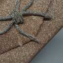 Women Evening Bag Sparkly Bow Clutch Purses Wedding Glitter Rhinestone Clutch Bags Dressy Handbags for Party, Prom (Gold)