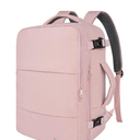 Taygeer Travel Backpack for Women, Carry On Backpack with USB Charging Port & Shoe Pouch, TSA 15.6inch Laptop Mochila Flight Approved, Nurse Bag Casual Daypack for Weekender Business Hiking, Pink