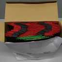 SilTriangle 30 Pcs Christmas Team Appreciation Gift Bags Bulk Xmas Green Red Bags with Handle 7.87 x 10.23 x 3.93 Inch Reusable Totes for Employees Coworker Staff Christmas Party Favors Supplies