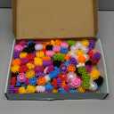 Gears Interlocking Learning Set, STEM Construction Toy Set - Building Kids Toys 180 Pcs - 10 Colors