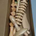 Wood Therapy Massage Tools 5-in-1 Lymphatic Drainage Massager Maderoterapia Kit Wooden Massager Body Sculpting Tools for Muscle Pain Relief, Anti-Cellulite, Body Contouring and Shaping