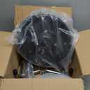 Rolling Stool with Wheels,360 Swivel Tattoo Chair,Adjustable Heavy Duty Office Stool for Guitar Tattoo Shop Kitchen Beauty Hair Salon Spa Lab MedicalGray (Grey)