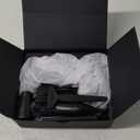 Electric Compressed Air Duster - 33,0000 RPM Rechargeable Cordless Turbo Blower, Portable Air Blower Gun for Cars, PC, Keyboard, Home & Outdoor Dust Cleaning (Replaces Compressed Air Cans) (Black)