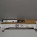 20 Inch Anti Slip Shower Grab Bar, Munzong Stainless Steel Bathroom Grab Bar, Satin Brushed Nickel Knurled Bathroom Balance Bar,Safety Hand Rail Support Handicap Elderly Senior Assist Bath Handle