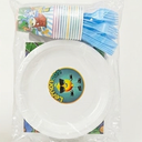 Birthday Party Decorations Supplies Tablecloth Plates Cups Napkins Forks Spoons Knives