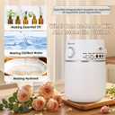 Mxmoonant 2 in 1 Hydrosol Maker & Water Distiller, Automatic Distillation Equipment with 0-180min Timer, 5L/1.32gal Large Capacity for Home