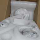 Fanbulous 52" Flush Mount Ceiling Fan with Lights and Remote, White