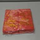 Whaline Merry Christmas Guest Paper Napkin Red Gold Foil 3 Ply Disposable Napkin Xmas Tree Dinner Hand Napkin Towel for Winter Party Supplies Table Decor, 80Pcs