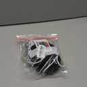 Mudder 2 Pcs Light LED Base Wood LED Display Base for Glass Art Decor Crystal Acrylic Resin, 16 Colored USB Light with Remote Wooden Round Lamp Stand for 3D Crystal Ball Room Home Decor(Black)