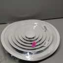 Repa Market 14 Inch (Neck) Round Aluminum Ceiling Diffuser/White Powder Coated HVAC Vent Cover/Multi-Directional Air Distribution/Supply & Exhaust Airflow for Industrial & Home Ventilation