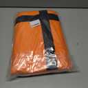 4 Pack Moving Bags Heavy Duty Extra Large 90L, College Packing Bags for Moving Clothes, Moving Supplies & Boxes with Zippers and Handles, Storage Bags Moving Totes Camping Essentials (Orange)