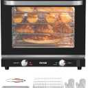 VEVOR Commercial Countertop Oven, 66L 4-Tier Toaster Ovens with Tempered Glass Door, Wire Racks Clip Tray Gloves, 2800W Electric Stainless Steel Baking Ovens for Restaurant Bakery (AC208~240V,60Hz)