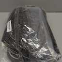 OLANLY Bathroom Rugs 24x16, Extra Soft Absorbent Chenille Bath Rugs, Rubber Backing Quick Dry, Machine Washable Bath Mats for Bathroom Floor, Tub and Shower, Home Decor Accessories, Black