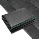 GRASSCLUB 4ft x 100ft Weed Barrier Landscape Fabric, Heavy Duty Premium Weed Control Fabric, Durable Weed Block Gardening Mat