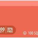 Amazon Basics Plastic Food Wrap, BPA Free, Microwave Safe with Tight Seal, 300 Sq Ft, Pack of 3, 100 Sq Ft Rolls